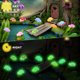 thumbnail image 4 of Uxcell 10-Pack Luminous Medium Resin Turtles, Glow in the Dark Tiny Sea Turtle for Fairy Garden/Micro Landscaping, 4 of 6