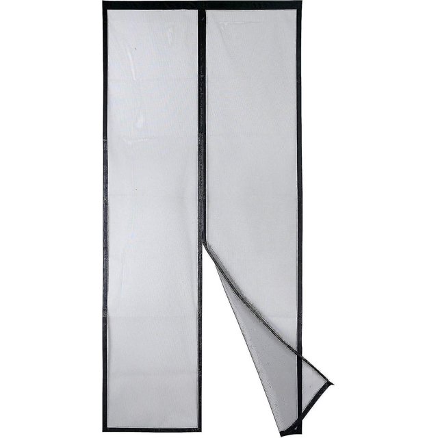 Vp Puerta Mosquitera Magnética, Puerta Balcón Mosquitera con Velcro De 3,8 Cm De Ancho, No Se Puede Acortar (90 X 200 Cm)