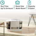 thumbnail image 3 of Honeywell HEV685W Top Fill Console Humidifier, White, 3 of 5