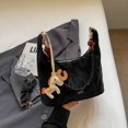 thumbnail image 3 of Bolso de nicho de lujo ligero de alta gama para mujer, nueva moda 2025, versión coreana, bolso cruzado de gran capacidad para uso diario, bolso de mano tipo dumplings debajo del brazo, 3 of 5