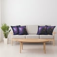 thumbnail image 4 of Ambesonne Galaxy Throw Pillow Cover 4 Pack, Mother Nebula View, 16", Purple Black Blue, 4 of 6