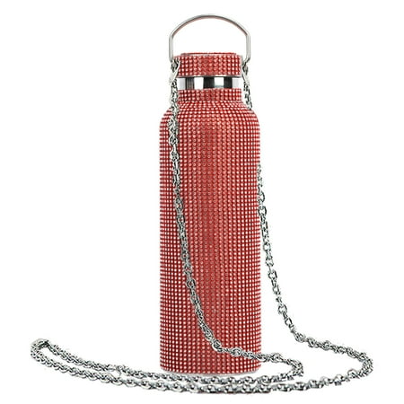 

huanledash Drink Bottle Multifunctional 350ml/500ml/600ml/750ml Women Refillable Water Bottles Anti-scald Stylish for Home Use