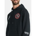 thumbnail image 4 of Crooks & Castles Men's Red Doberman Graphic Hoodie, Sizes XS-3XL, 4 of 5
