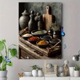 thumbnail image 4 of Multicolor Indian Spice Canvas Kitchen Dining Room Food Art Contemporary Home Wall Decor, 4 of 8