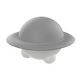 thumbnail image 2 of Justharion Plateau à Glace Grand Boule Maker pour Moule à Whisky Rond DIY Gris 1Set, 2 of 6