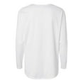 thumbnail image 2 of LAT B93638084 Women Fine Jersey Long Sleeve T-Shirt, White - Medium, 2 of 3