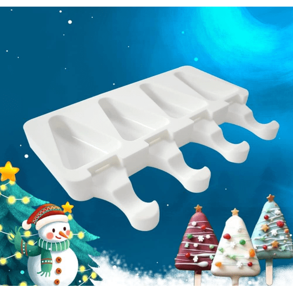 Popsicles Molds, Cake Pop Mold 4 CavitiesIce