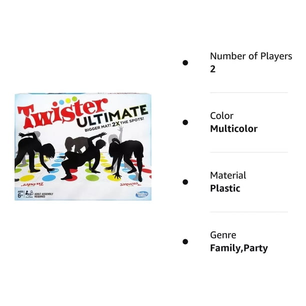 twister board game twister juego precio walmart Walmart Twister Juego Precio Aurrera Twister Classic Party Game With  Spinner's Choice And Air Moves For