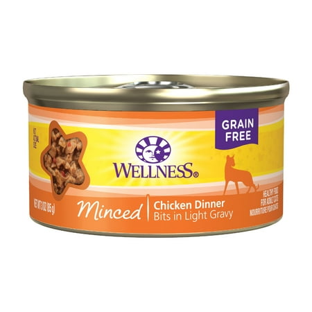 UPC: 0076344026693 | Wellness Complete Health Minced Grain Free Canned Cat Food  Chicken Dinner  3 Ounces (Pack of 24)