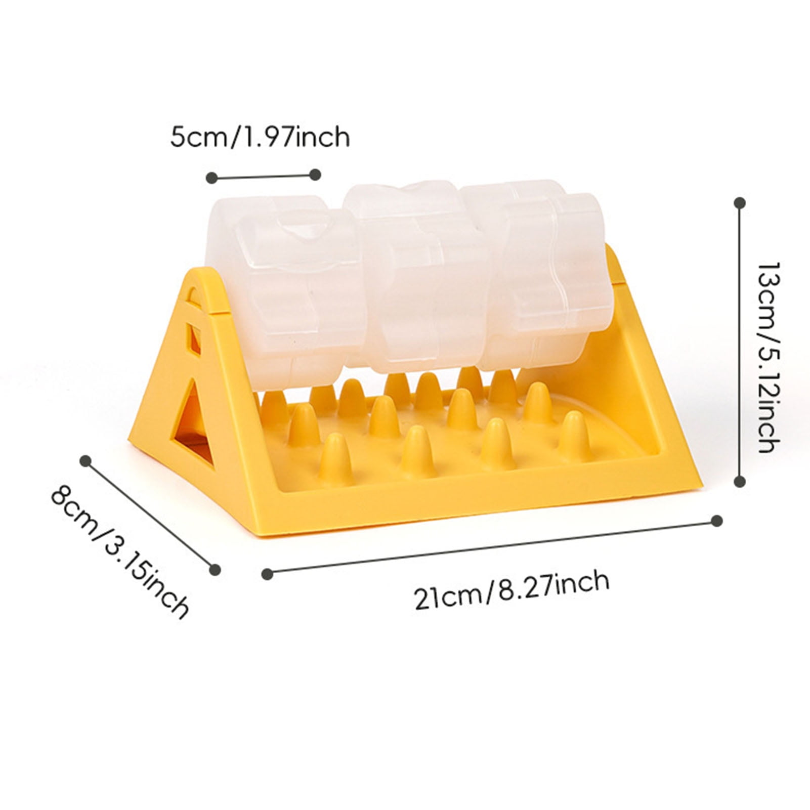 YIFAEUX Rolling Food Leakage Toy Interactive Dog Treat Dispensing Toy Puzzle Slow Feeder Pet Bowl for Cat Puppy Training Bored Relief