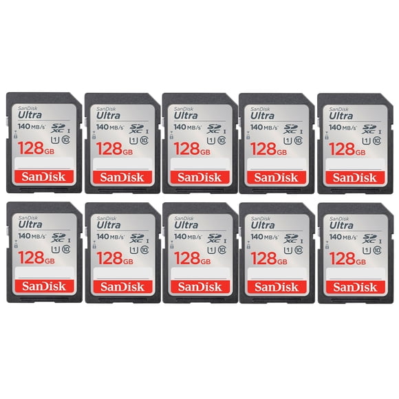 Tarjeta de memoria Sandisk Ultra 128GB SDXC UHS-I Class 10 x10