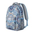 thumbnail image 2 of Vintage Boho College Backpack - Stylish Tribal Daypack with 17" Laptop Sleeve | Spacious for Textbooks, Water-Resistant for Durability, 2 of 6