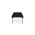 thumbnail image 3 of Waterfall Reception Waiting Room 3-Seat Bench / Charcoal Steel / Black, 3 of 5