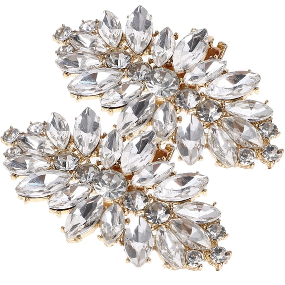 Clispeed 2pcs Accessories for Women Fashion Shoe Buckles Decorations