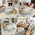 thumbnail image 5 of 5'x8' Area Rugs, Coastal Shell Indoor Outdoor Area Rug for Living Room Bedroom, Starfish Summer Beach Nautical Ocean Washable Bathroom Rugs Kitchen Floor Carpet Mats Home Decor Aesthetic, 5 of 8