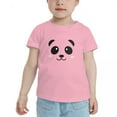 thumbnail image 2 of Panda Face Funny Toddler T-Shirts for Boys Girls (Pink, Youth L), 2 of 5