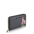 thumbnail image 3 of Disney Minnie Mouse Zip-Around Wallet for Women, Black, 3 of 4