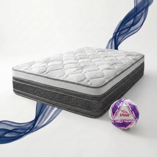 Colchon Individual Restonic Confort Ortopédico Anti-Estrés + Balón Voit