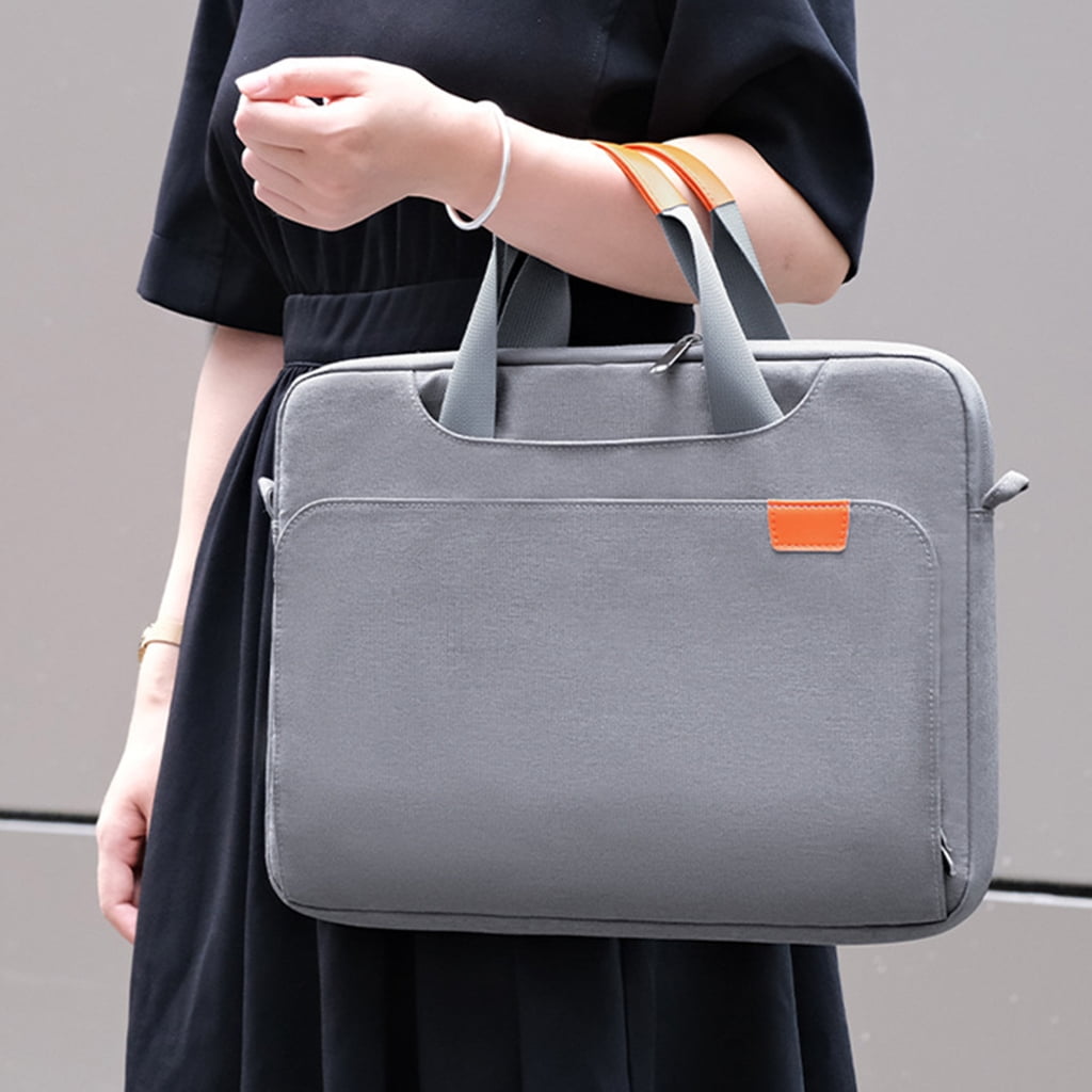 Water Resistant Polyester Computer Bag Protective Carrying Case with Shoulder Straps for 13.3 17.3inch Laptops