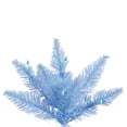 thumbnail image 2 of Vickerman 3' Sky Blue Fir Artificial Christmas Tree, Blue Dura-lit Incandescent Lights - Faux Blue Christmas Tree - Seasonal Indoor Home Decor, 2 of 3