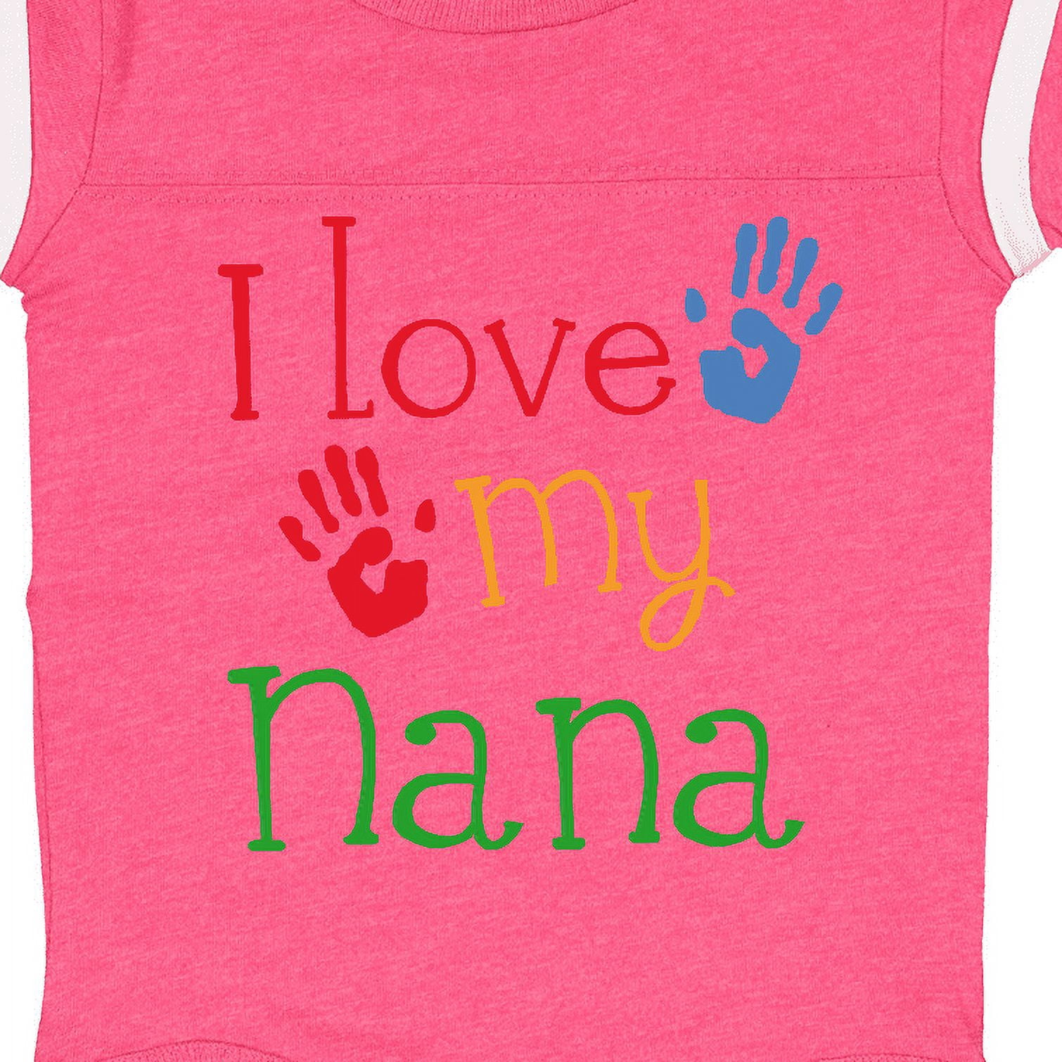 Inktastic I Love My Nana Boys or Girls Baby Bodysuit