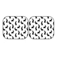thumbnail image 7 of Goofa Black Rabbit Pattern 2 Piece Car Windshield Sun Shade Foldable | Front Windshield Shade for Sun, Heat and UV Rays | Sunshade for Car Front Window-Small, 7 of 7