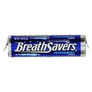 Breath Savers Peppermint Candy By Hershey Chocolates - 12 Pieces, 24 Packs, 2 Pack