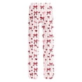 thumbnail image 4 of Tnhcen Unisex Casual Lounge Pants with Drawstring Elastic Waist, Valentine Print Side Pocket Pajama Pants for Women Men Sleepwear Soft Knit Comfort Sleep Pants S - 3XL, 4 of 5