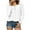 White, variant on Womens Solid Sweaters Long Sleeve V Neck Shirts Casual Loose Fall Fashion Pullover Clothes Lightweight Causal Shirts Tops