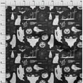 thumbnail image 4 of oneOone Cotton Poplin White Fabric Halloween Sewing Material Print Fabric By The Yard 42 Inch Wide, 4 of 4