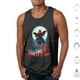 thumbnail image 2 of (Demogorgon) Camisetas sin mangas Chaleco Sin mangas Cosas Extraño Will Byers Mike Eleven Lucas Dustin 80s Hawkins Netflix 1980s 11, 2 of 5