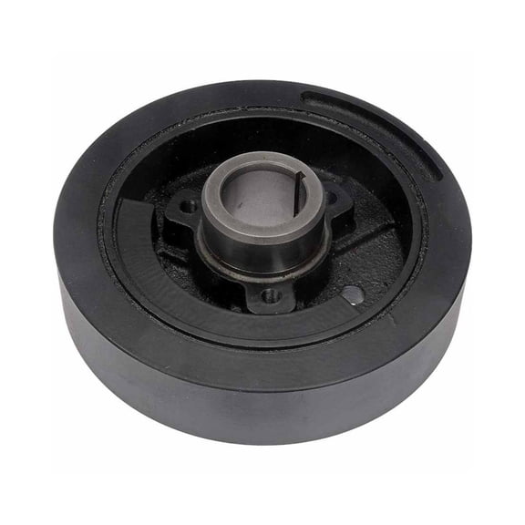 KarParts360 For Chevy C1500/C2500/C3500/G30 1991 1992 1993 Harmonic Balancer | Black | Serpentine Drive Belt | Keyway | 89 Millimeters Depth | Replacement For 10101160, 10216338