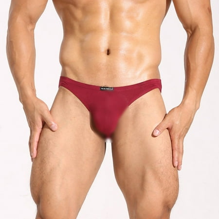 

Fashion Men Briefs Sexy Lace Transparent Underwear Bikini Panties Comfy Thong