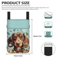 thumbnail image 7 of COEQINE Dachshund Crutch Case Flower Large Capacity Crutch Storage Bag Stylish Mobility Cane Pouch Broken Foot Underarm Crutch Pouch for Rehabilitation Patients, 7 of 7