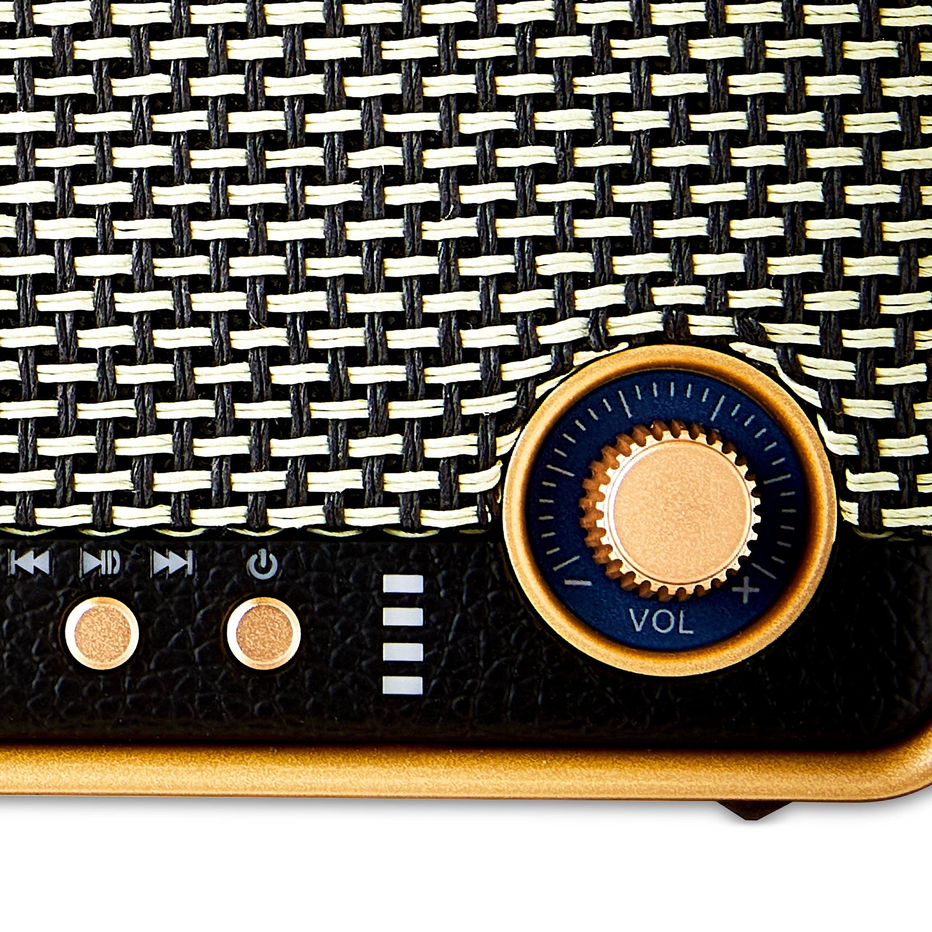 onn Medium Wi-Fi Speaker with Multi-Directional Sound, Black photo 2