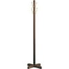 Quartet, Qrt2013, Free-Standing 4-Hook Wood Costumer, 1 Each, Walnut