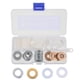 thumbnail image 1 of Speravity 120 pack/lote Kit surtido de sellos de anillos planos de instalación rápida y múltiples tamaños para un fácil ajuste Herramientas y ferretería, 1 of 6