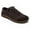 Dark Brown, variant on HOBIBEAR Leather Barefoot Shoes for Women | Zero Drop & Lightweight | Slip-on with Wide Toe Box