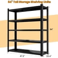thumbnail image 2 of Garage Shelf,Heavy Duty Storage Rack Load 3000lb,5-Tier Metal Garage Shelving for Kitchen,Basement,24" D x 47" W x 84" H, 2 of 16