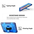 thumbnail image 5 of ELEHOLD Case for Apple iPad 10th Gen, Shockproof Case with 360°Rotating Adjustable Shoulder Hand Strap & Stand,Blue, 5 of 8