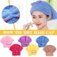 thumbnail image 5 of TQEHS Gorro de ducha bonito para secar el cabello con forro polar coral de secado rápido para adultos HO 1 L1 K5Z4, 5 of 6