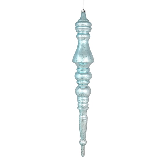 Vickerman 20" Baby Blue Mercury Finial