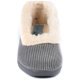 thumbnail image 5 of Lunar - Pantuflas Glynis para Mujer (Gris), 5 of 6