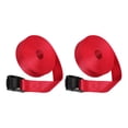 thumbnail image 6 of Gazechimp 3x2Pcs Tie Down Straps Wear Resistant 2.5cmx1M Tensioning Belts Lashing Straps Red 3 Pcs, 6 of 8