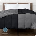 thumbnail image 5 of Bare Home Edredón King/California King – Colores reversibles – Alternativa de plumón de ganso – Ultra suave – Serie Premium 1800 – Calidez para todas las estaciones – Edredón de cama (King/Cal King Ne, 5 of 5