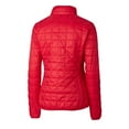 thumbnail image 3 of Women's Cutter & Buck Red Cincinnati Reds Americana Logo Rainier PrimaLoft Eco Insulated Full-Zip Puffer Jacket, 3 of 3