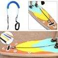 thumbnail image 1 of Tabla de surf Surfing Tobillo Correa Cuerda enrollada elástica StandUP Azul shamjiam Correa de tobillo de surf, 1 of 9