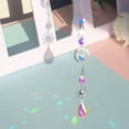 thumbnail image 4 of Carillón de cristal Windchime Adorno colgante hecho a mano Prismas Colgante espumoso A Zulema Colgantes colgantes, 4 of 7