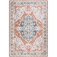 thumbnail image 2 of Homore Traditional Pattern Mystic Medallion Area Rug, 6' x 9', Orange, 2 of 7
