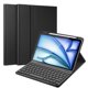 thumbnail image 1 of Funda con teclado Fintie para iPad Air de 11 pulgadas M2 (2024), color negro, 1 of 9